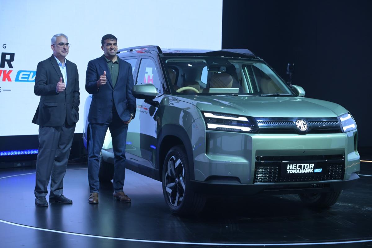 MG Hector Tomahawk EV and PHEV launched